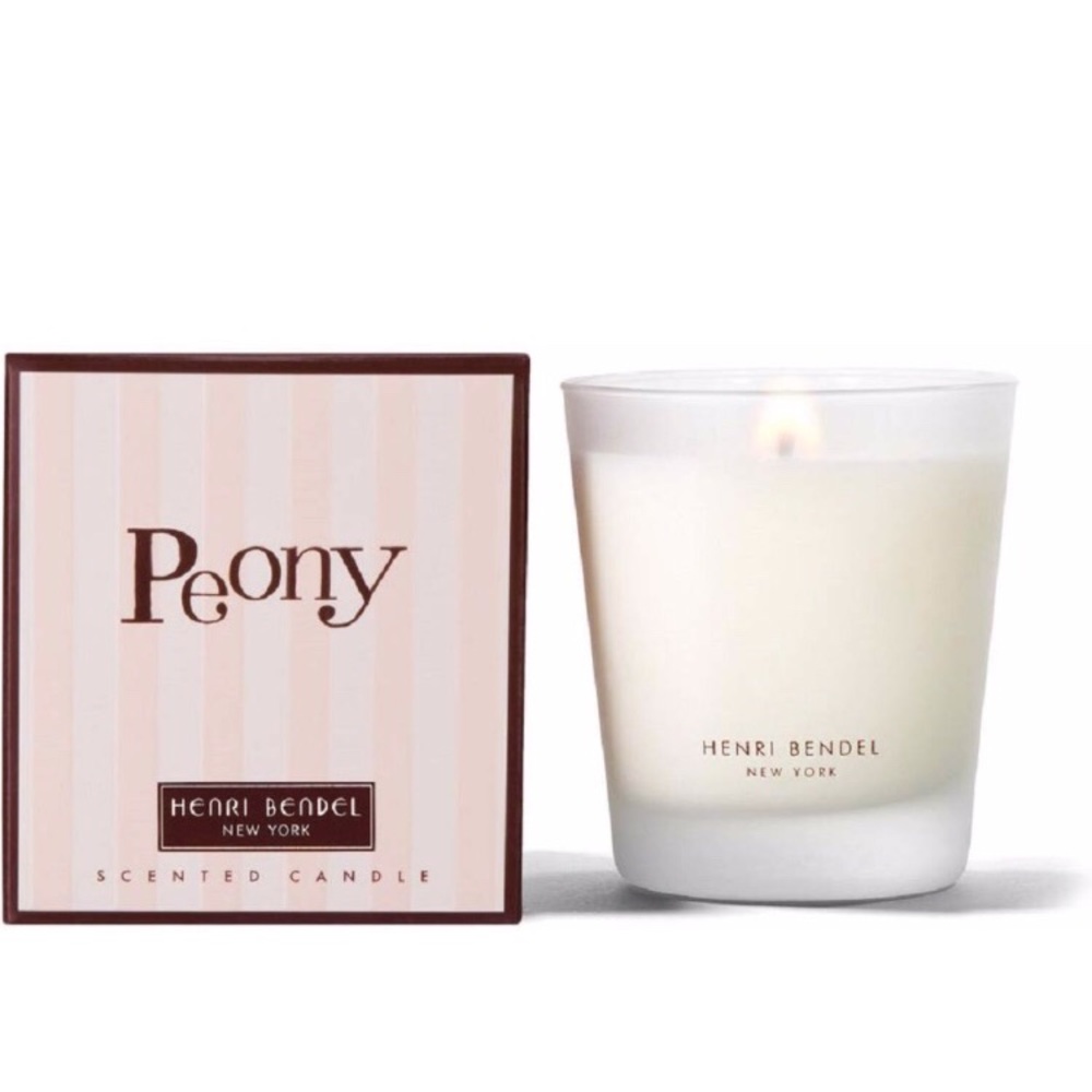 Henri Bendel Peony scented candle